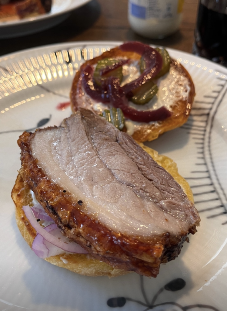 Den lækreste flæskestegssandwich